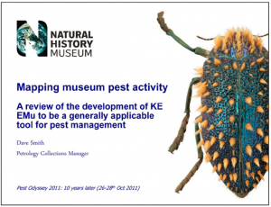 NHM - Mapping Pest Activity Image