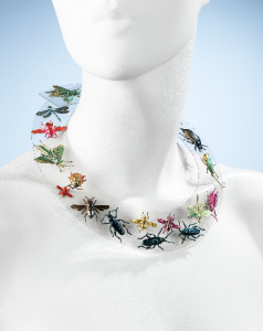 An example of acceptable bugs in the collection. Necklace by Schiaparelli. MMA 2009.300.1234